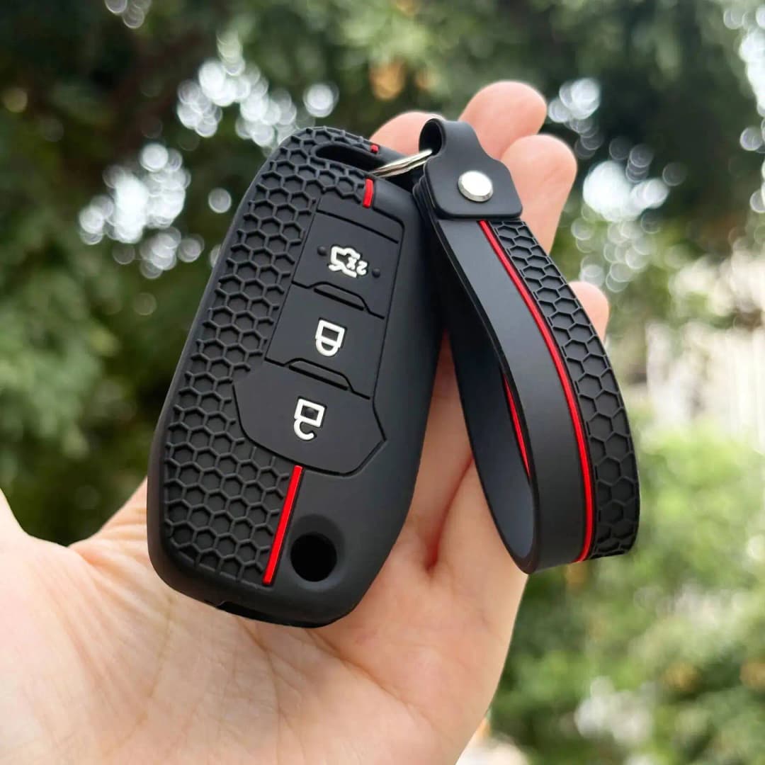 Keychain Protection For Ford Mustang Fusion Explorer Ka Focus S-MAX  Fiesta Silicone Car Key Case Cover Accessories - 5