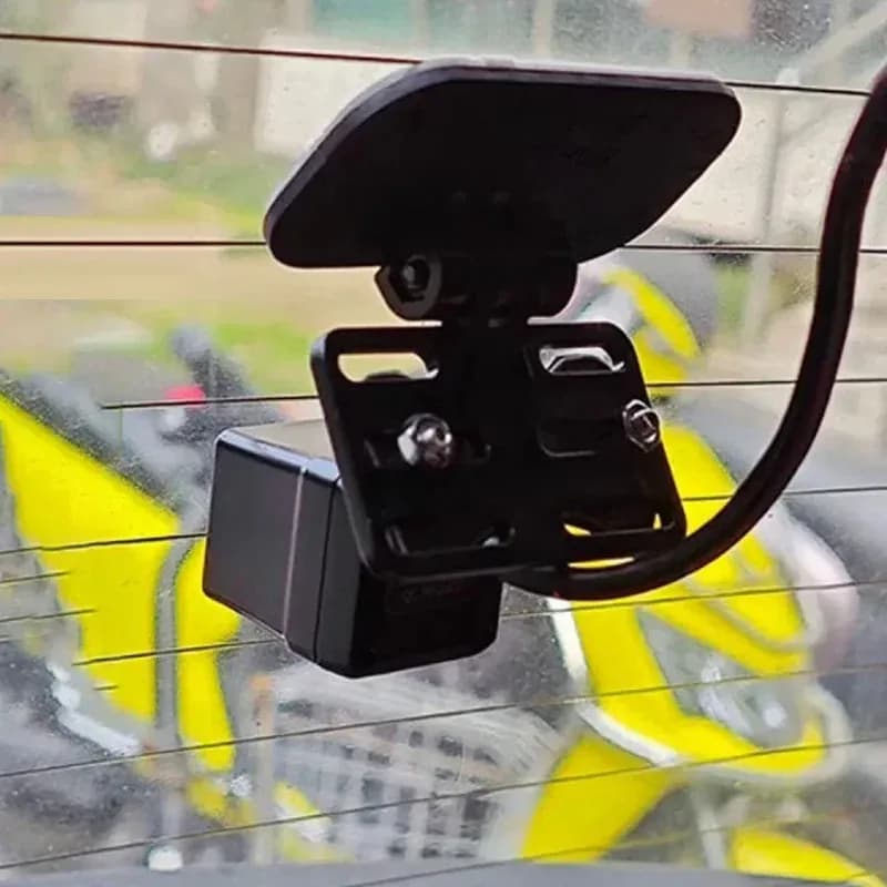 حامل كاميرا احتياطية للسيارة، حامل مرآة داش لحامل DVR لكاميرات الرؤية الخلفية - 3