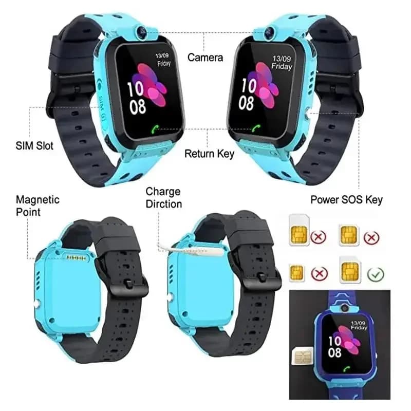 OPPO  Kids 4G Smart Watch Mini Kids Phone with Call SOS Camera 3 in 1 Cartoon Watch Girl Boy Birthday Christmas Gift 2026 New - 5