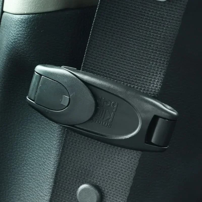 1/4pcs Car Safety Seat Belt Buckle Clip Seatbelt Stopper Adjuster Clip To Relax Shoulder Neck Car Strap Clips Car Accessories - 2