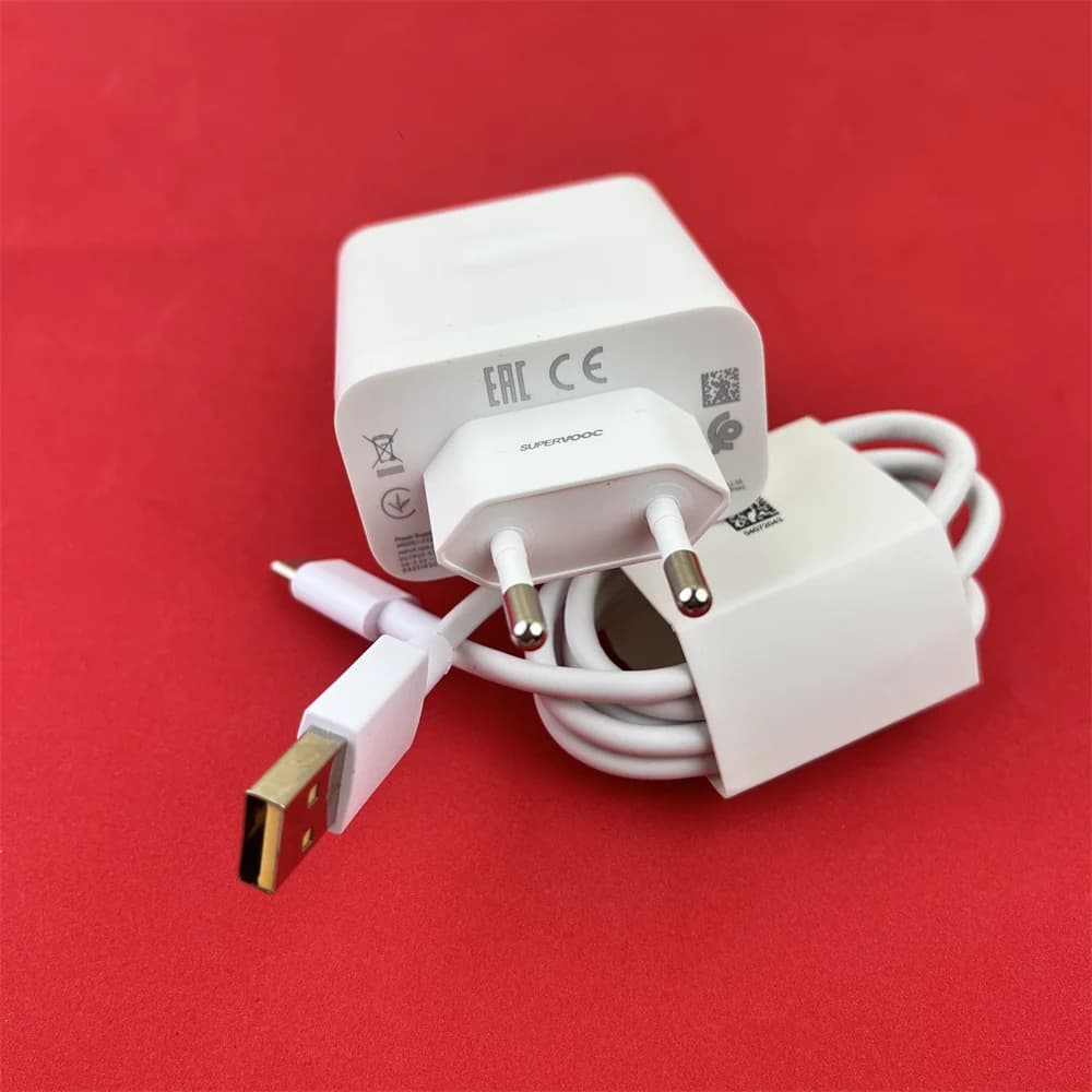 Original Realme 80W SuperVOOC EU Charger Fast Charging Power Adapter USB C Cable For Realme 15 14 Pro GT 7 7T OPPO Reno15 FindX9 - 2
