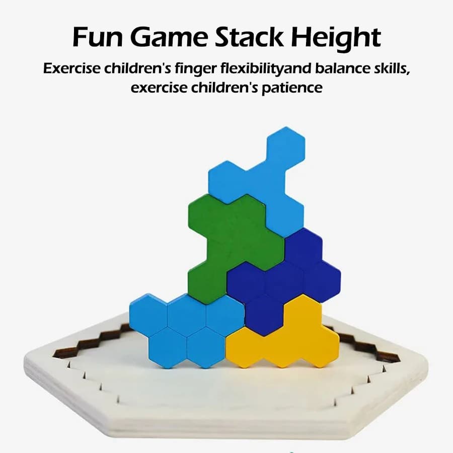 1 قطعة الألغاز الخشبية ألعاب تعليمية للأطفال أطفال مرحلة ما قبل المدرسة Tangram مجلس الدماغ الذكاء اختبار لعبة ألعاب مونتيسوري الهدايا - 5