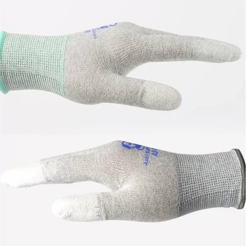 NEW MECHANIC AS02 Elasticity Non-Slip Carbon Fiber Gloves for Phone Electronic Parts Repair  Anti-static Protective Gloves - 4