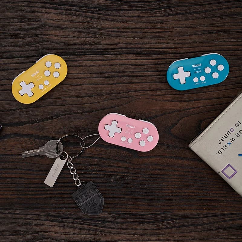 8BitDo Zero 2 Bluetooth Gamepad Mini Controller Compatible for Nintendo Switch Windows Android macOS - 6