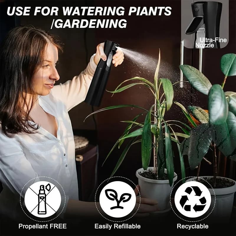 مجموعة حلاقة اللحية 3 قطع/مجموعة مع زجاجة رذاذ الضباب وفرشاة تنظيف اللحية أدوات تجميل عدة تنظيف اللحية للرجال - 6