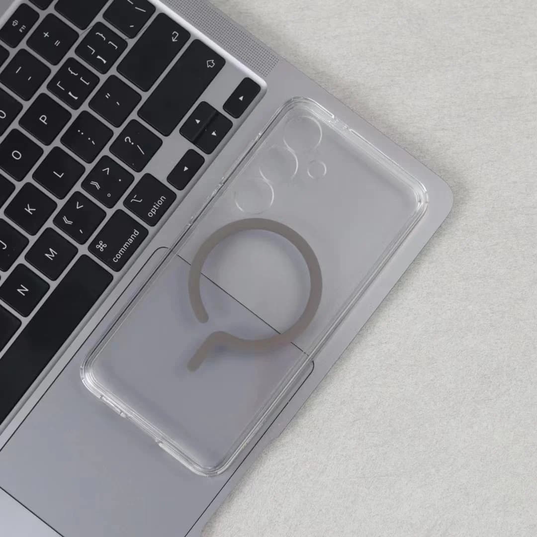 Spigen Ultra Hybrid Magnetic Crystal Clear Case For Samsung Galaxy S24 S25 Ultra S23 Plus For Magsafe Wireless Charging Cover - 3