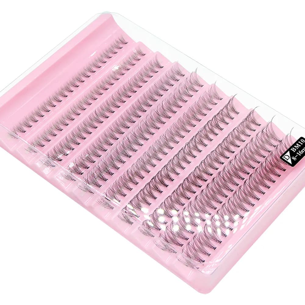 200pcs Super Bunch Natural Style 8-16mm Mix Eyelashes Cluster Russia Volume Eyelash Extension False Mink Lashes Makeup CIlios - 6