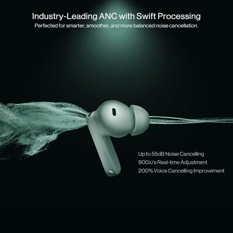 سماعات أذن لاسلكية OnePlus Buds 4 نسخة عالمية إلغاء ضوضاء 55dB سماعات أذن محمولة LHDC 5.0 بلوتوث 5.4 - 6