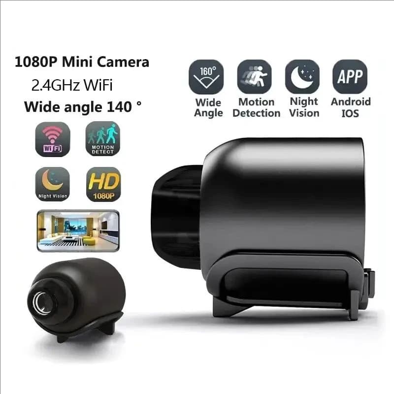 Mini X5 Camera Wireless 1080P Surveillance Security Video Cam Night Vision Motion Detect Camcorder Mini Cam Monitor Smart Home - 2