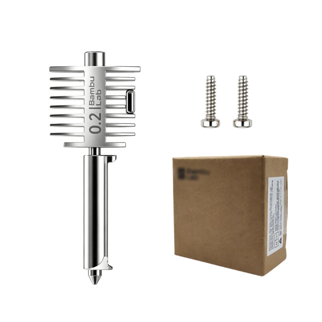 Original Bambu Lab A2L/A1/A1 Mini Hotend Kit All-in-One 0.2mm 0.4mm Hardened Steel Nozzle Bambulab A1 mini 3D Printer Parts - 2