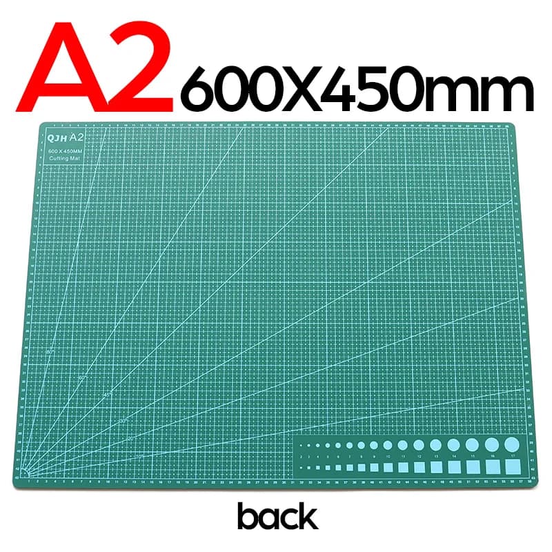 A1 A2 A3 A4 PVC Cutting Mat Board Durable Self-healing DIY Sewing Student Art Paper Cutting Engraving Cut Pad Leather Craft Tool - 4