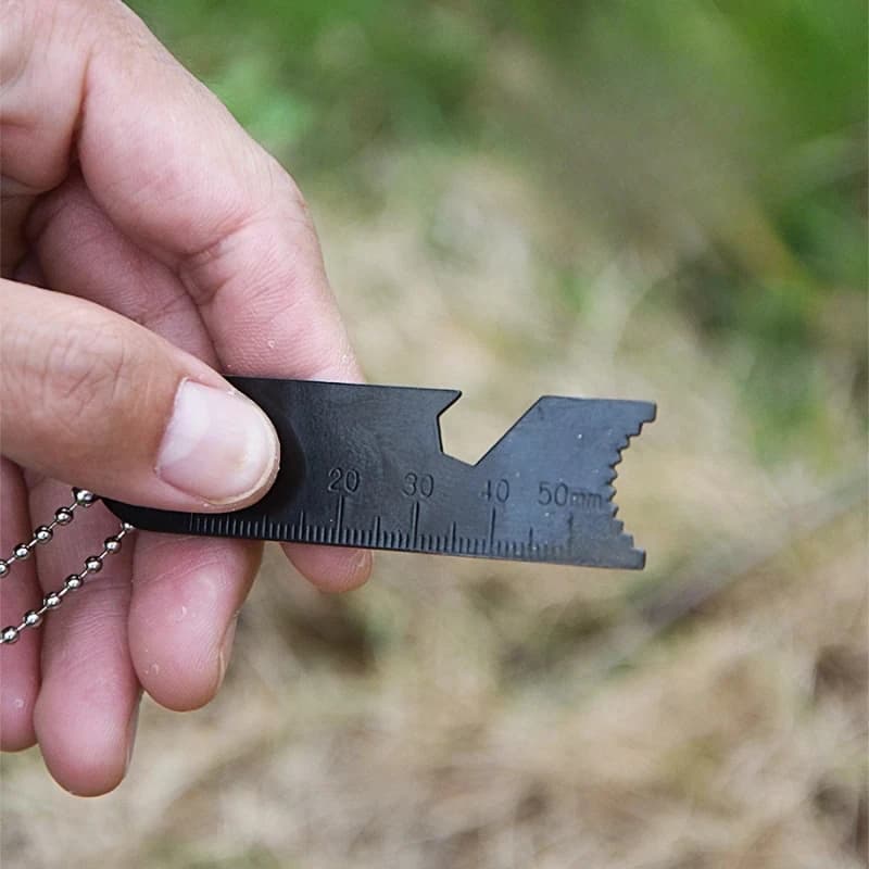 عصا مغنيسيوم مقاومة للماء مع حجر صوان وفولاذ، عدة بدء نار أساسية للتخييم والبقاء - 5