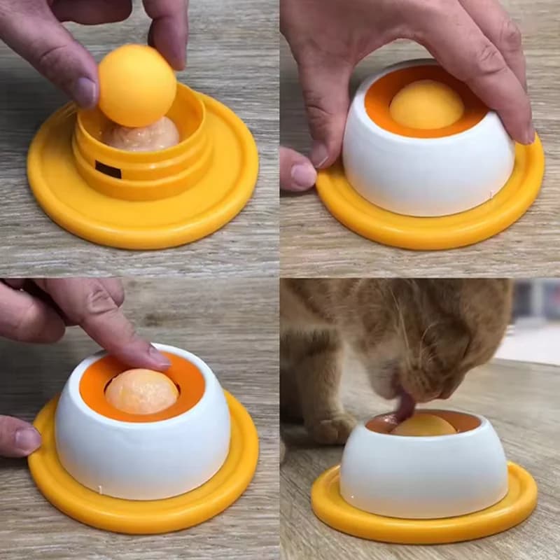 لوازم كلاب جديدة مضادة للانقلاب، ألعاب مقاومة للعض والملل للقطط والكلاب الصغيرة، أدوات لعق للحيوانات الأليفة - 4