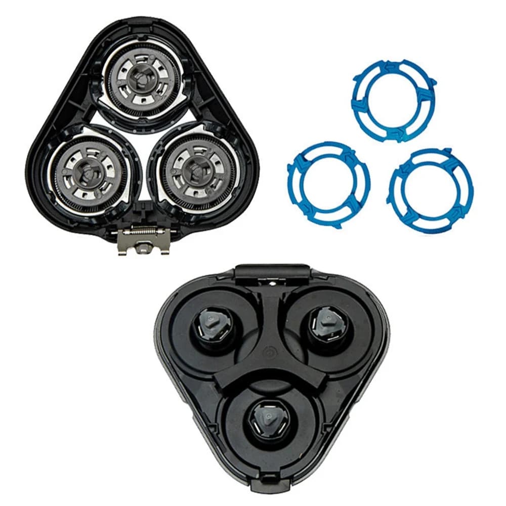 For Philips S5000 S5370 S5571 S5420 S5140 S5078 S5077 S5050 S5082 S5380 S5400 Razor Blade Washable Replacement Shaver Head - 4