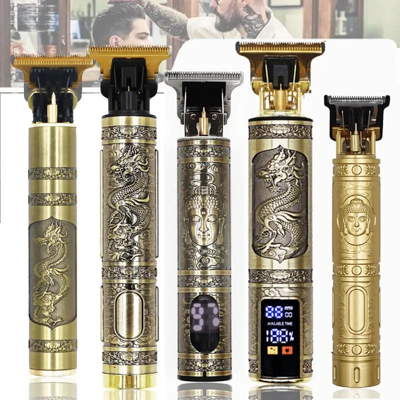 ماكينة حلاقة الشعر الكلاسيكية T9 ماكينة حلاقة اللحية وتشذيب شعر الجسم ماكينة حلاقة كهربائية للرجال ماكينة حلاقة الشعر 0 مم