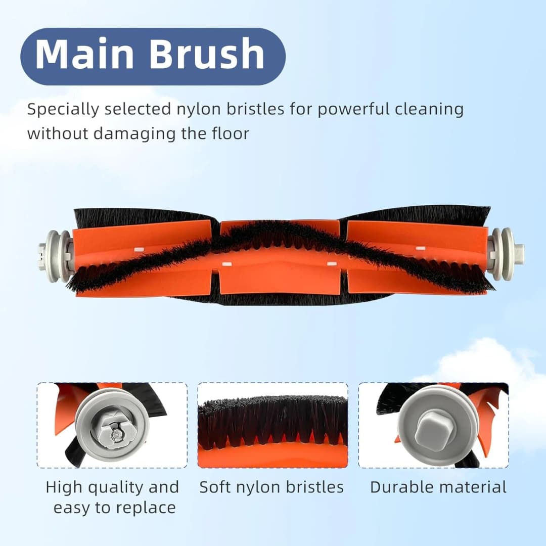 Dreame Bot D10 Plus RLS3D Robot Vacuum Cleaner Hepa Filter Mop Main Side Brush Dust Bag Replacement Parts Accessories - 5