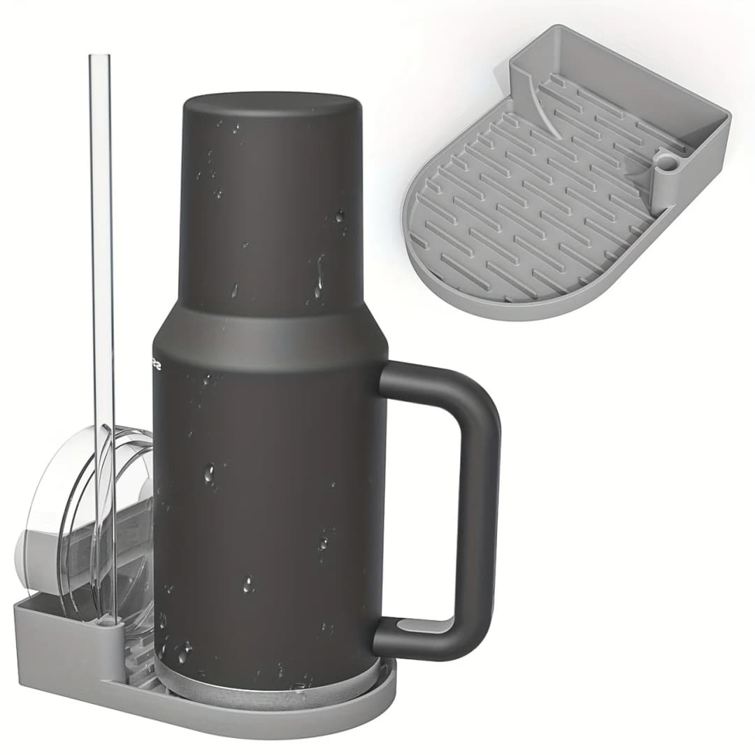 لستانلي كوب سيليكون تجفيف الرف كوب ماء استنزاف تجفيف المنظم استنزاف حامل حامل مفيد إمدادات المطبخ المنزلية - 3