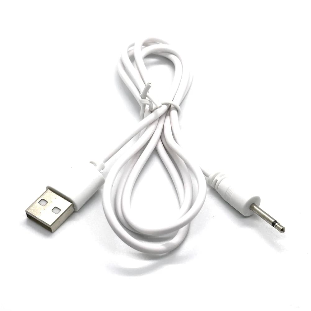 كابل شحن طاقة USB بديل 2.5 ملم محول شاحن DC USB لأجهزة التدليك القابلة لإعادة الشحن كابل شحن سريع - 3