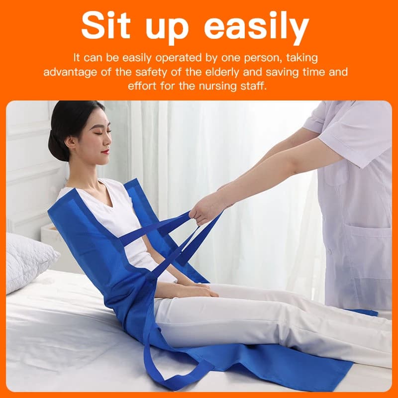 Household Soft Stretcher Transfer Belt Positioning Bed Pad Nursing Shift Pad Transport Mat Elderly Bedridden Patient Turning Aid - 4
