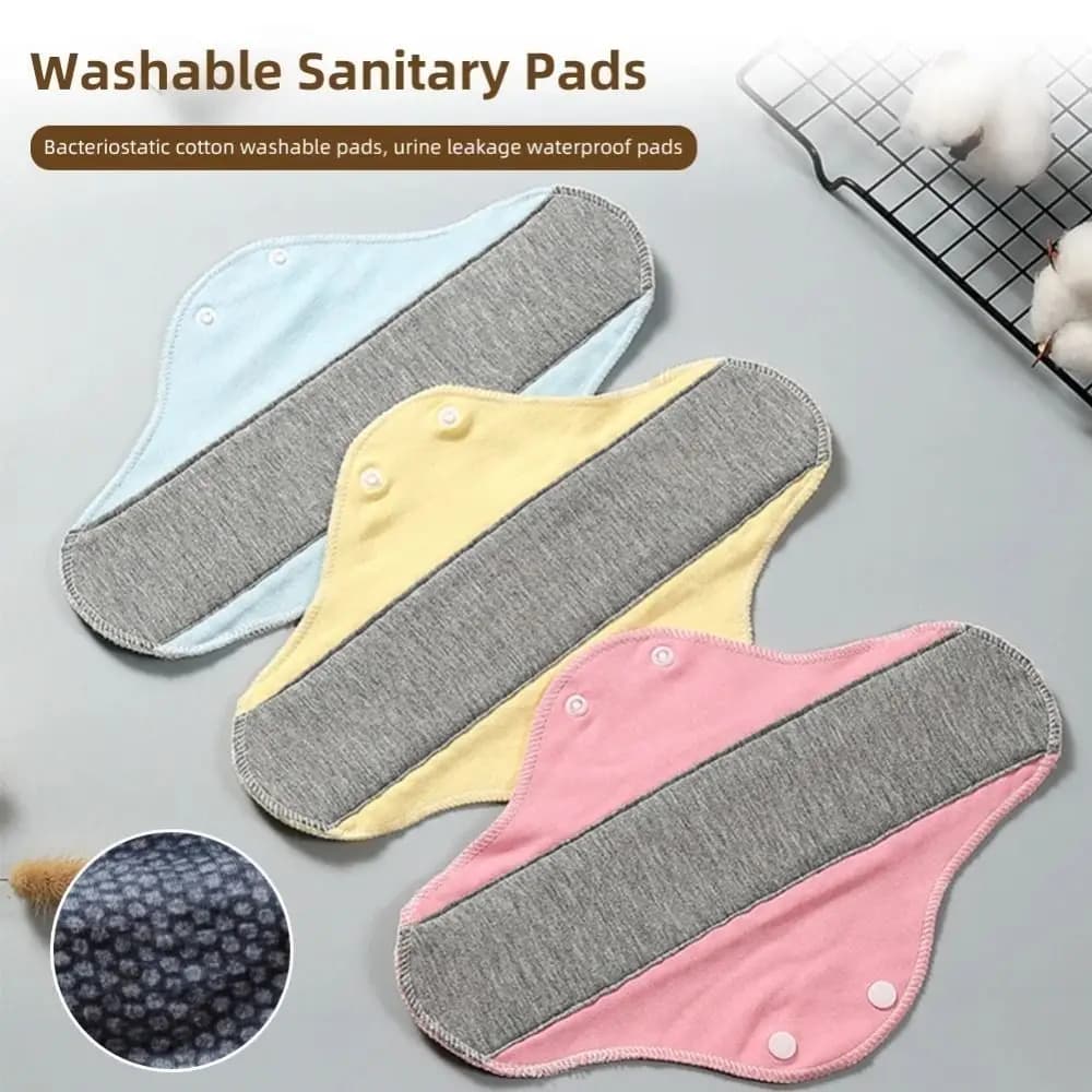 Reusable Adult Diaper Cotton Washable Panties Panty Liners Elderly Prevent Urine Leakage Feminine Hygiene Pad Period - 4