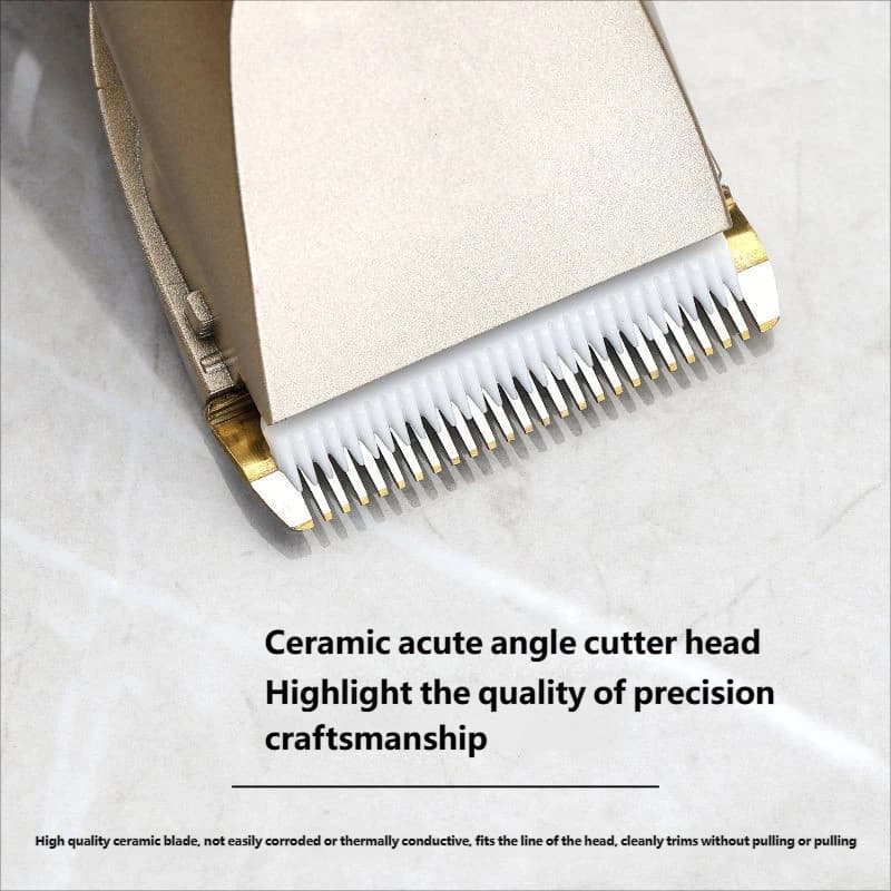 HOMEFISH Electric Hair Trimmer Shaver Professional Rechargeable Shavers Barber hair Cutting Machine - 5