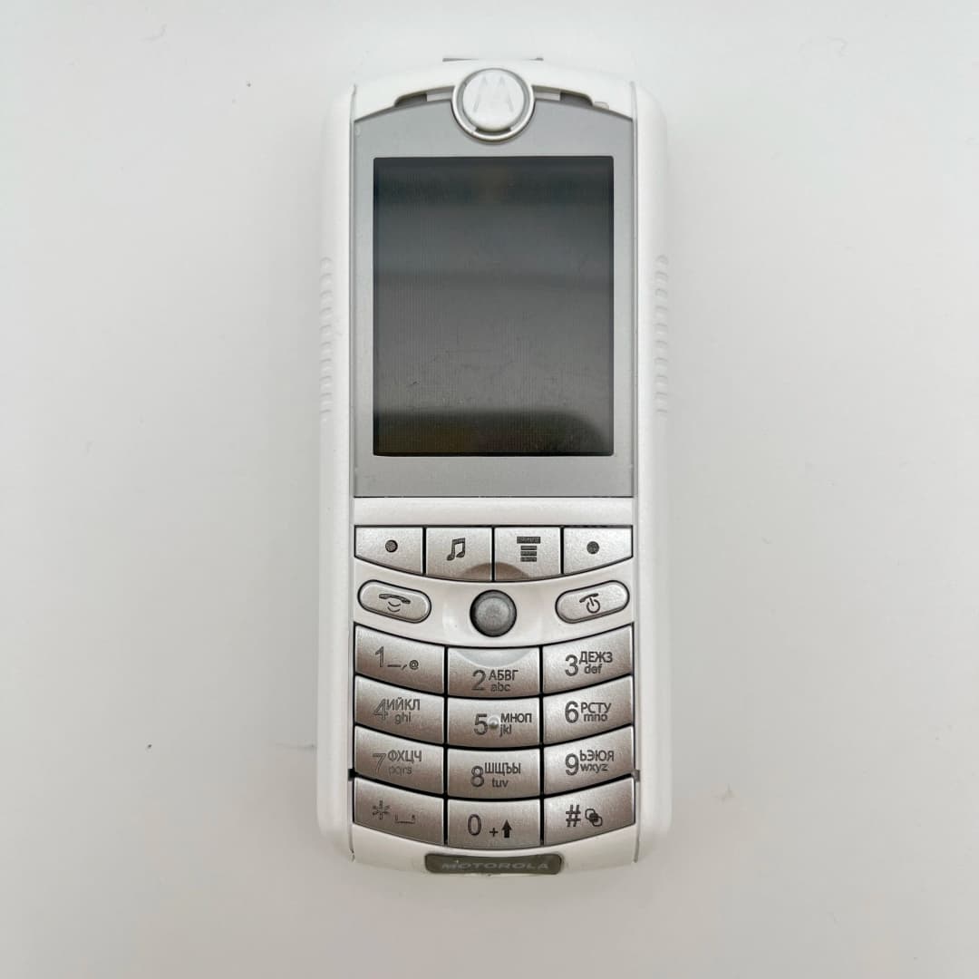 Refurbished Motorola ROKR E1 Original E1 0.3MP Detachable Battery 830mAh Cell Phone Wholesale Free shipping - 2