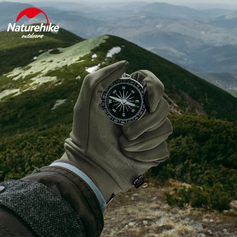 قفازات Naturehike الشتوية بحشوة ريشية مقاومة للماء مع خاصية اللمس خفيفة الوزن للتزلج والتخييم والرياضة وركوب الدراجات في الهواء الطلق - 2