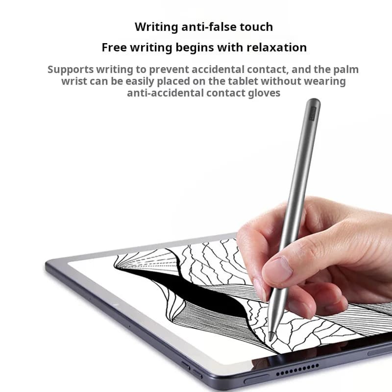 قلم Lenovo Xiaoxin Active Stylus (الجيل الثاني) - 4096 مستوى ضغط، تثبيت مغناطيسي، لمس سعوي لأجهزة Lenovo اللوحية، رسمي - 4