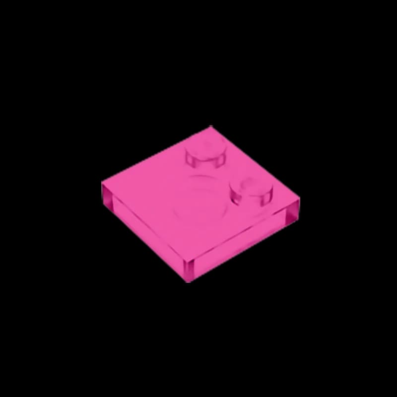Gobricks GDS-1483 Tile, Modified 2 x 2 with Studs on Edge  compatible with lego 33909 pieces of children's toys - 5