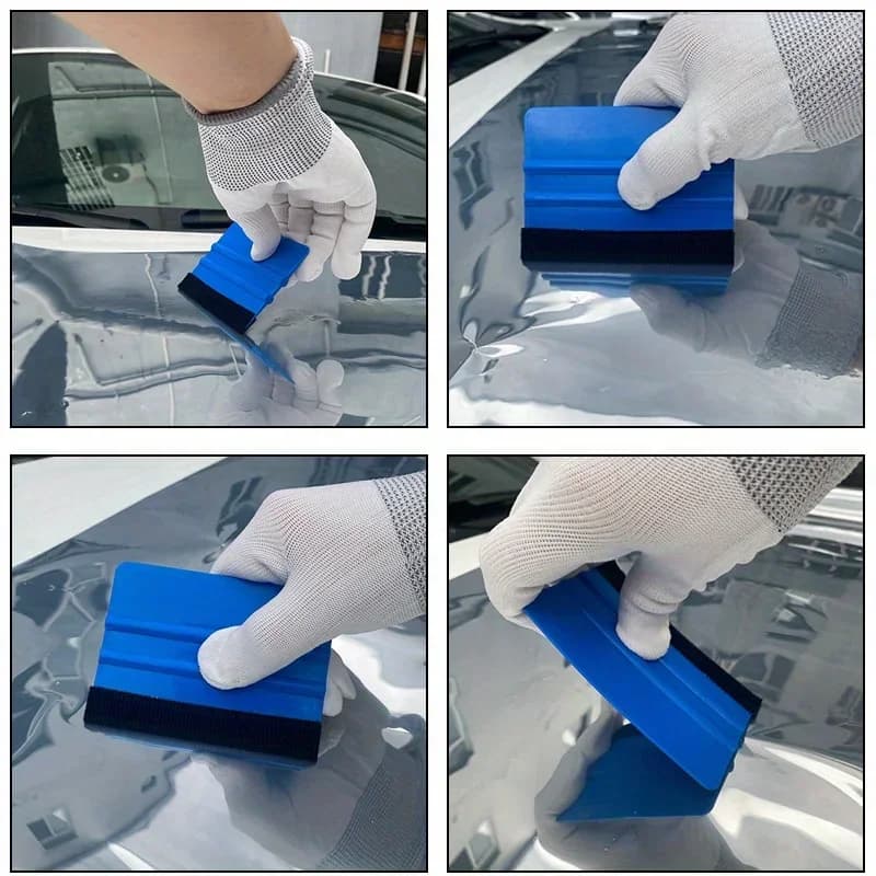 Car Window Tint Kit, Window Film Complete Installation Kit Vinyl Wrap Application Tool Kit Professional Window Tint Tools - 4