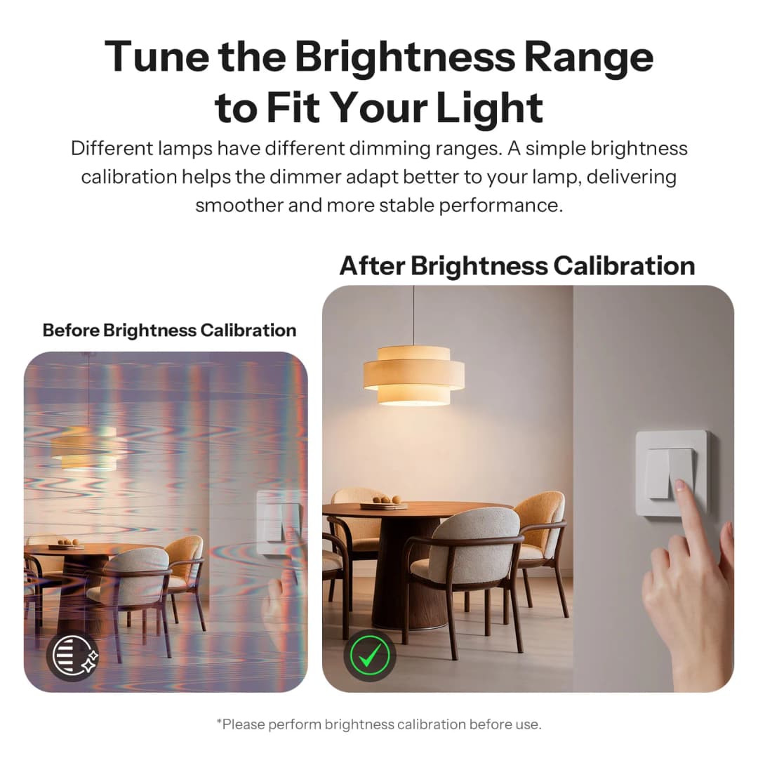مفتاح دايمر ذكي SONOFF MINI-DIM عبر Wi-Fi، خافت الإضاءة بدون وميض، توافق واسع مع الإضاءة، مراقبة الطاقة - 5