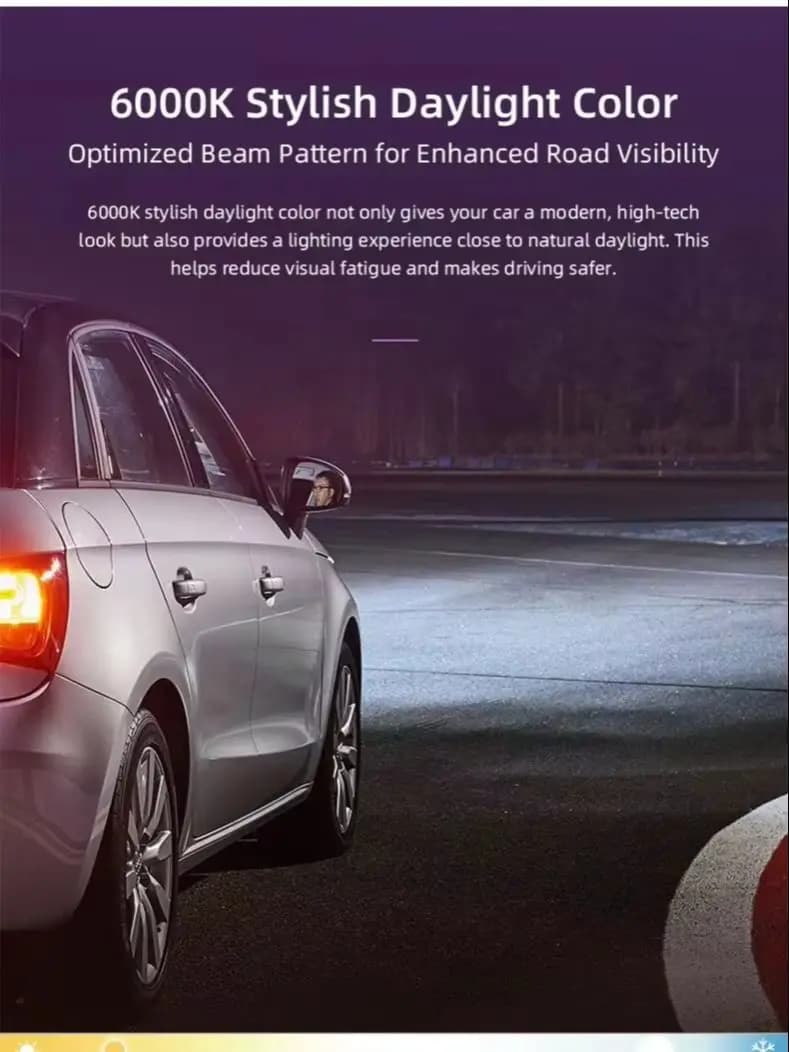 Philips LED H4 H3 H11 Ultinon Pro3102 12V/24V 6000K Bright Fog Auto Headlight LED Lamps - 6