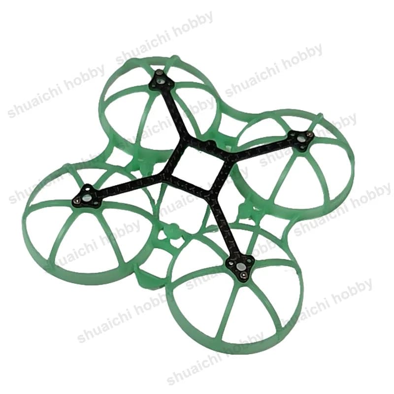 لوحة قاعدة معدلة من ألياف الكربون لطائرات BetaFPV Air65/Air75 لوحة تركيب محرك خفيفة الوزن قطع إطار الطائرة المسيرة - 4