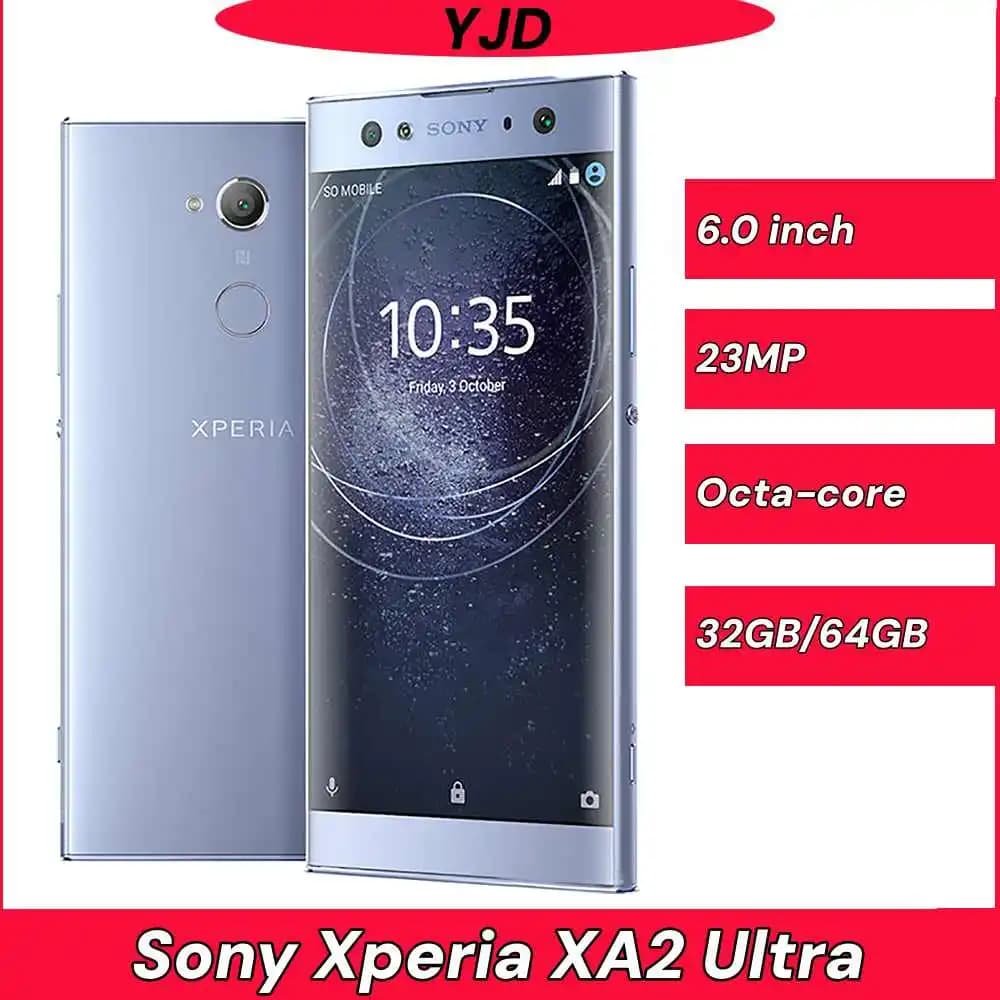 Sony Xperia XA2 Ultra H3213 H4233 4G LTE 6.0'' 4GB+32GB/64GB 1/2 SIM NFC OctaCore Used 97% New Android Mobile Cell Phone