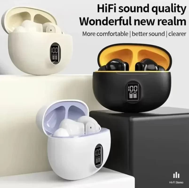 Fone Bluetooth Headphones TWS Wireless Headphones Earphone Bluetooth Earphones Waterproof Headset Mic for all smartphones - 2