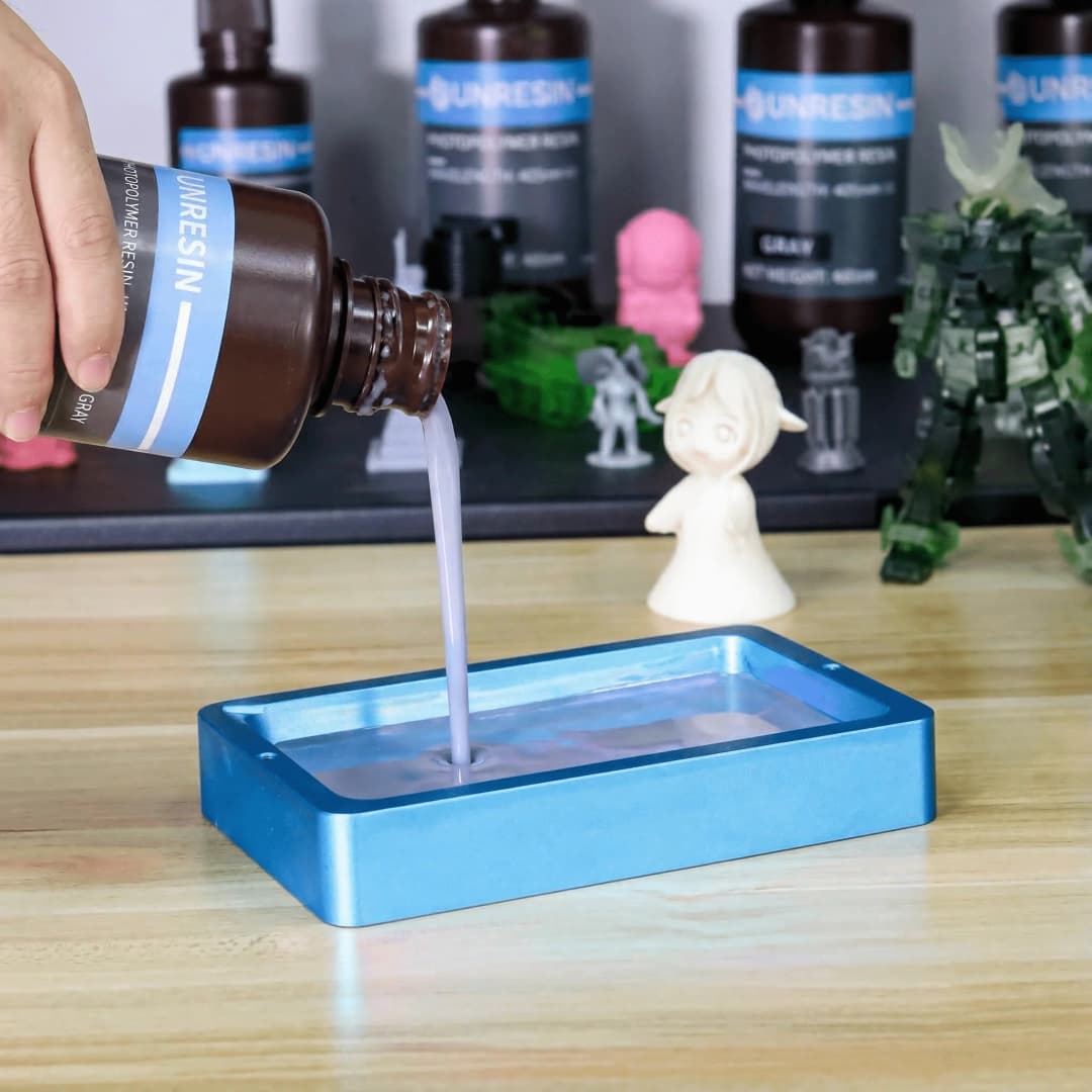 راتنج حساس للضوء ANYCUBIC 405nm UV قياسي لطابعات LCD ثلاثية الأبعاد، طباعة تماثيل Photon Mono 7 Pro، شحن سريع، عرض كبير - 5