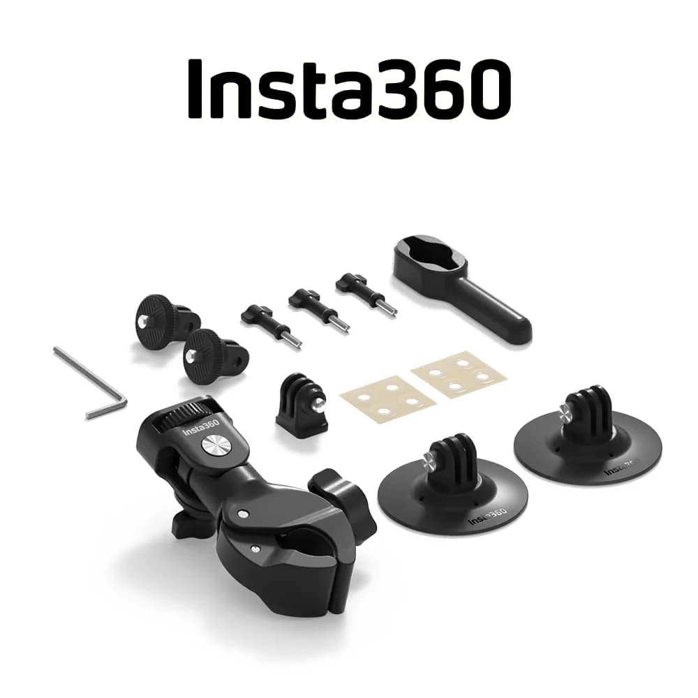 Insta360 Motorcycle Kit (Upgrade) for X4/X3/GO 2/GO 3/GO 3S/ACE PRO/ACE - Official 360 Camera Accessories - 6