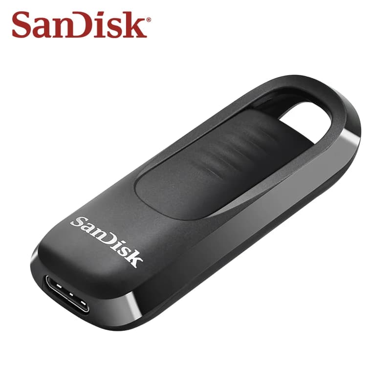 SanDisk Ultra Slider Flash Drive CZ480 Pen Drive 64GB 128GB 256GB Read speeds up to 400MB/s USB 3.2 Type-C Flash Disk for Tablet - 3