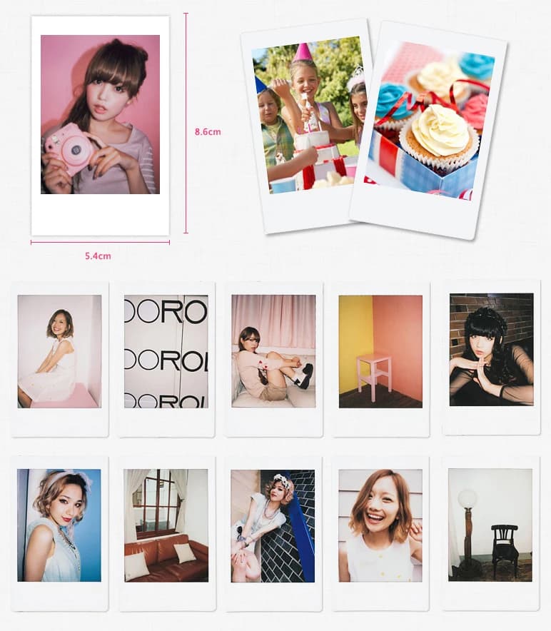10/20 Sheet Fujifilm Instax Mini Film Mermaid Tail + Macaroon Instax Mini 12 Color Films For Fuji Instant Mini 11 7s 70  Camera - 6