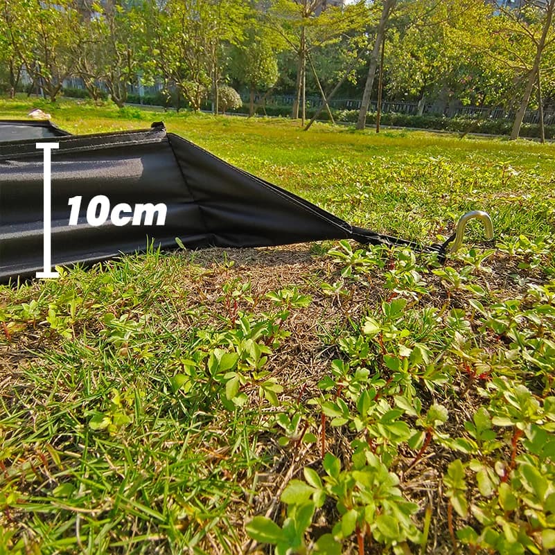 3x3 3D Outdoor Mat Waterproof Camping Oxford Cloth Bottom of Tent 3x4 Large Picnic Mat Camp Bathtub Tent Footprint Beach Blanket - 5