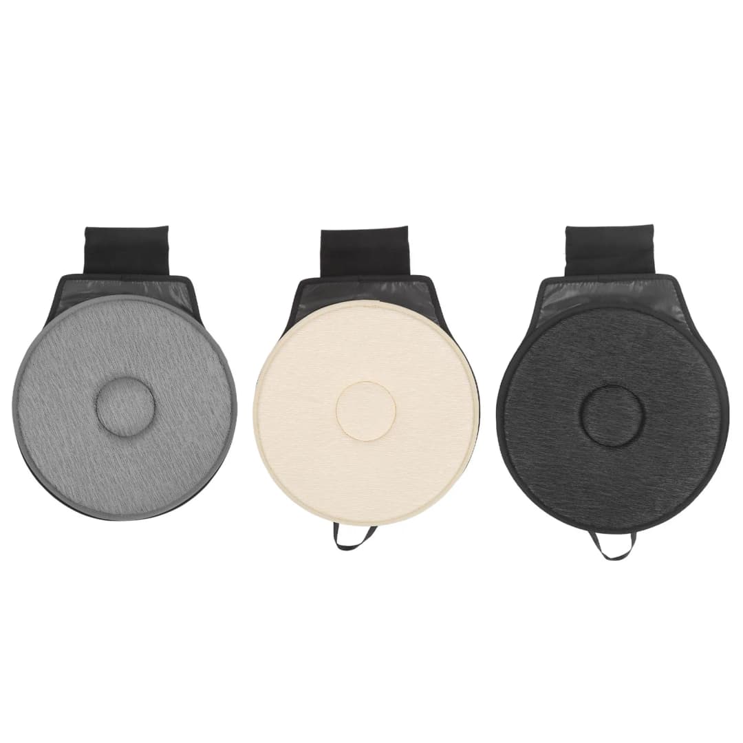 Car Seat Cushion Portable Soft Breathable 360 Degree Rotation Seat Cushion for Elderly Pregnant Women Rotating Car Seat Cushion - 6
