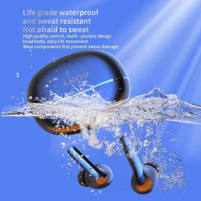 سماعة سوني اير 7 الأصلية TWS بلوتوث هاي فاي لاسلكية مع مايكروفون وعزل ضوضاء سماعات أذن لالعاب الحركة - 3