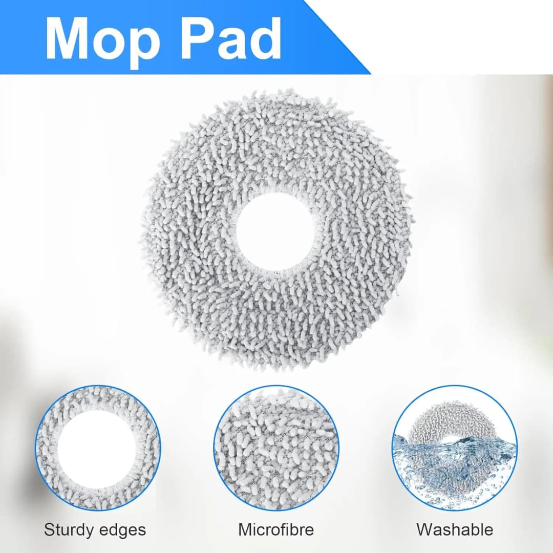 Dreame MOVA V50 Ultra Complete Robot Vacuum Cleaner Replacement Accessories Main Side Brush Mop Cloth Hepa Filter Dust Bag Spare - 4