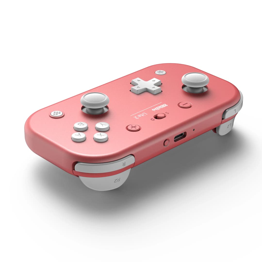 8BitDo Lite 2 Bluetooth Gamepad with Vibration，Wireless Game Controller for Nintendo Switch Lite Android Raspberry Pi - 4
