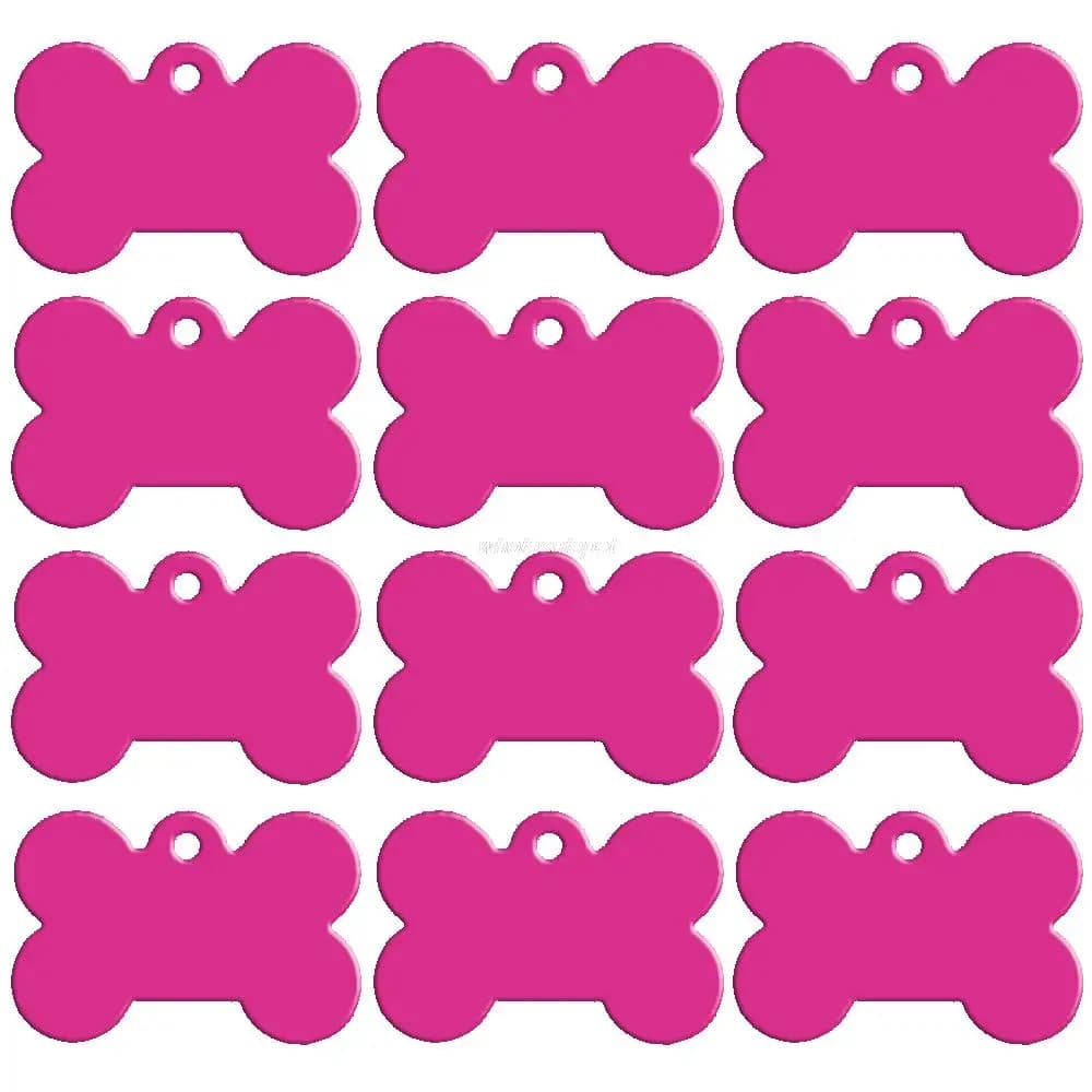 الجملة 20 قطعة/الوحدة معرف الكلب العلامة مزدوجة الجانبين شكل العظام شخصية الكلب جرو العلامات تخصيص القط الحيوانات الأليفة اسم الهاتف رقم. العلامة - 6
