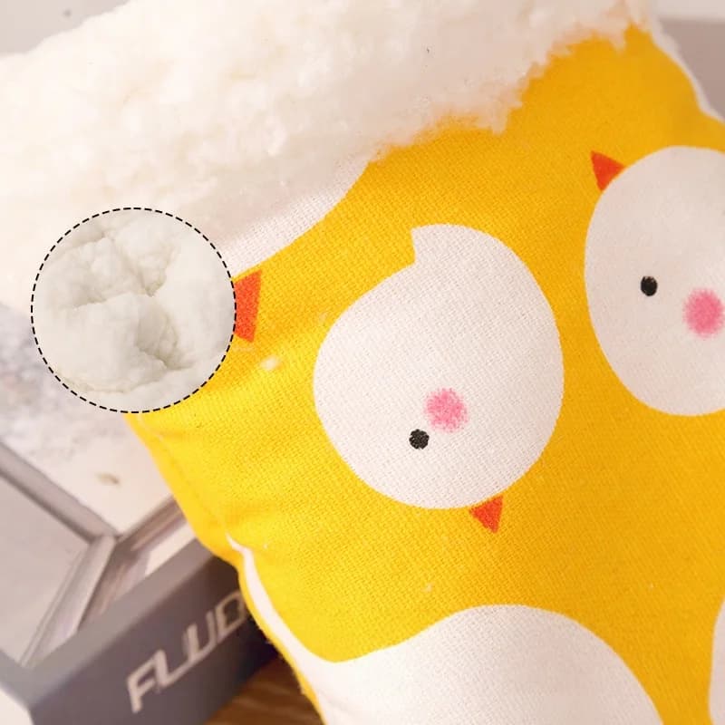 Winter Warm Small Pet Hammock: Hamster House & Sugar Glider Sleeping Bag with Warm Cotton Fill - for Dwarf Hamsters Teddy Bear - 4