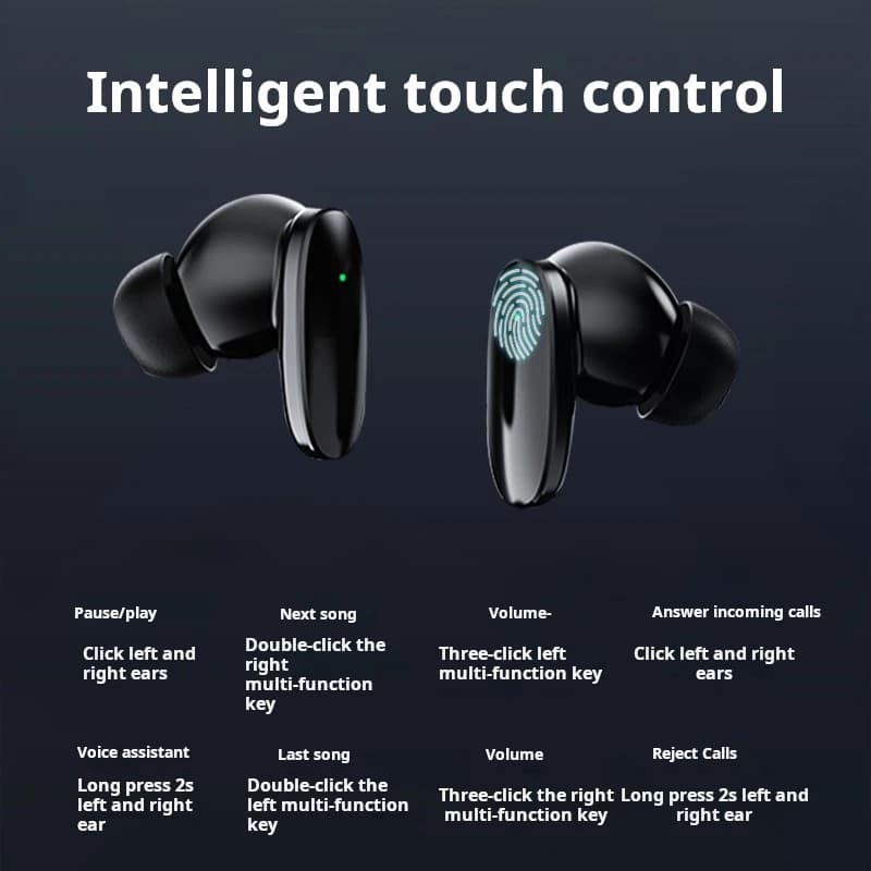 سماعات رأس بلوتوث لاسلكية XIAOMI S90 داخل الأذن ستيريو هاي فاي سماعات أذن رياضية لاسلكية ميكروفون مدمج لسماعات الرأس من Xiaomi - 4