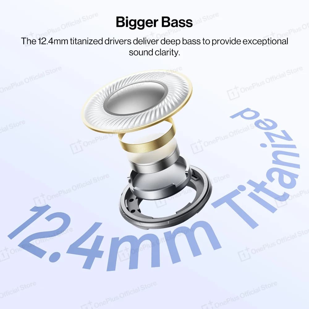 سماعات أذن ون بلس نورد بودز 3r TWS بلوتوث 5.4 اتصال بجهازين بطارية تدوم أسبوع تحكم باللمس ترجمة ذكية - 4