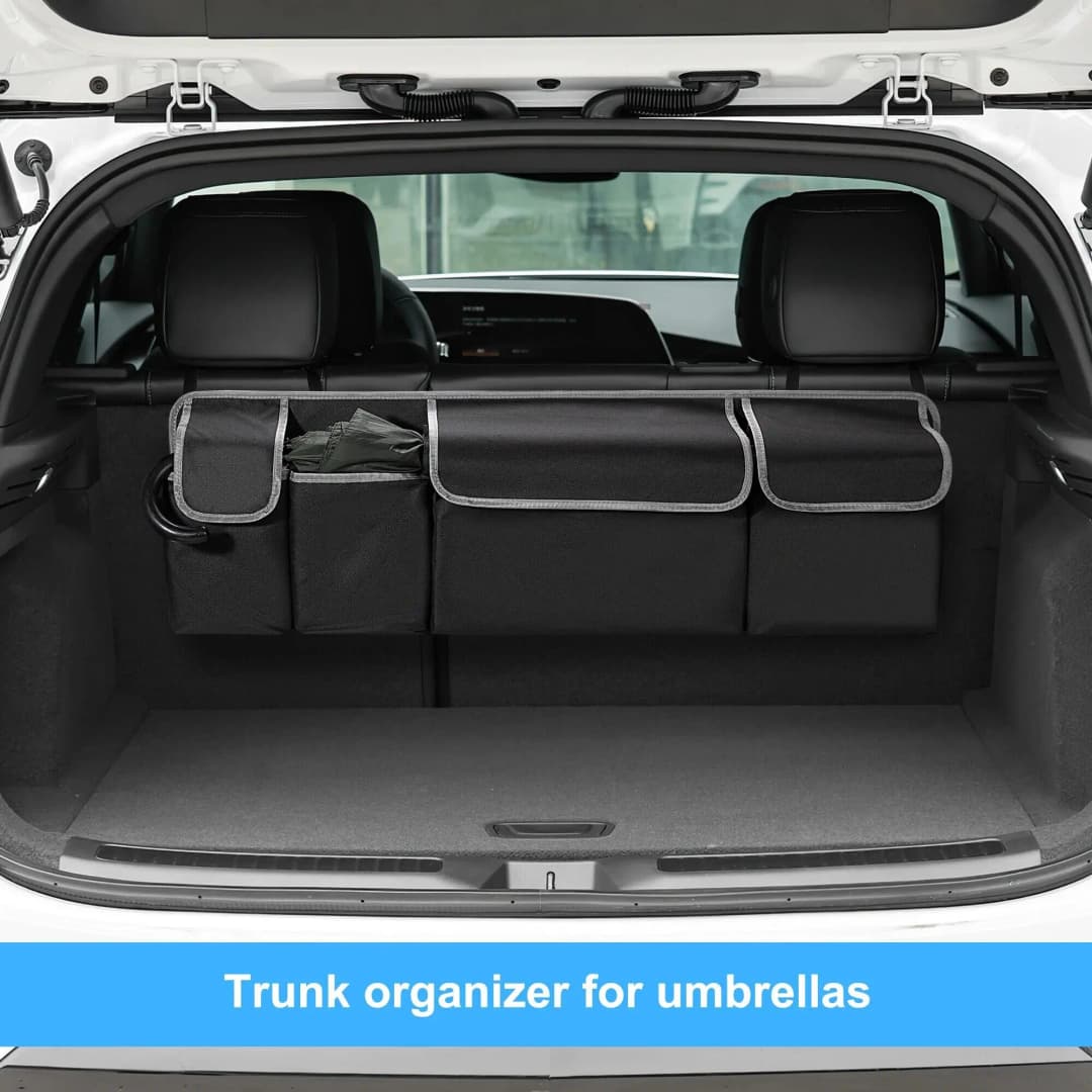Car Trunk Organizer Backseat Storage Bag High Capacity Multi-use Oxford Car Seat Back Organizers Automobile Interior - 3