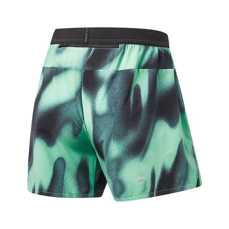 Li-Ning Men's Professional Running Shorts LN DRY 88%Polyester 12%Elastane Reflective Comfortable LiNing Sport Bottoms AKSW119 - 5